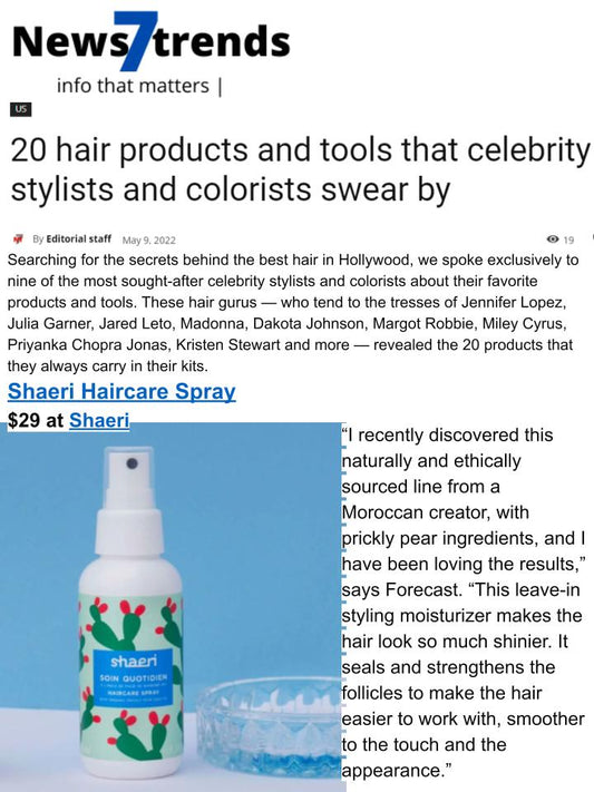 Shaeri in News 7 Trend