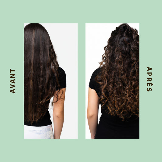 Avant/après soin masque intense