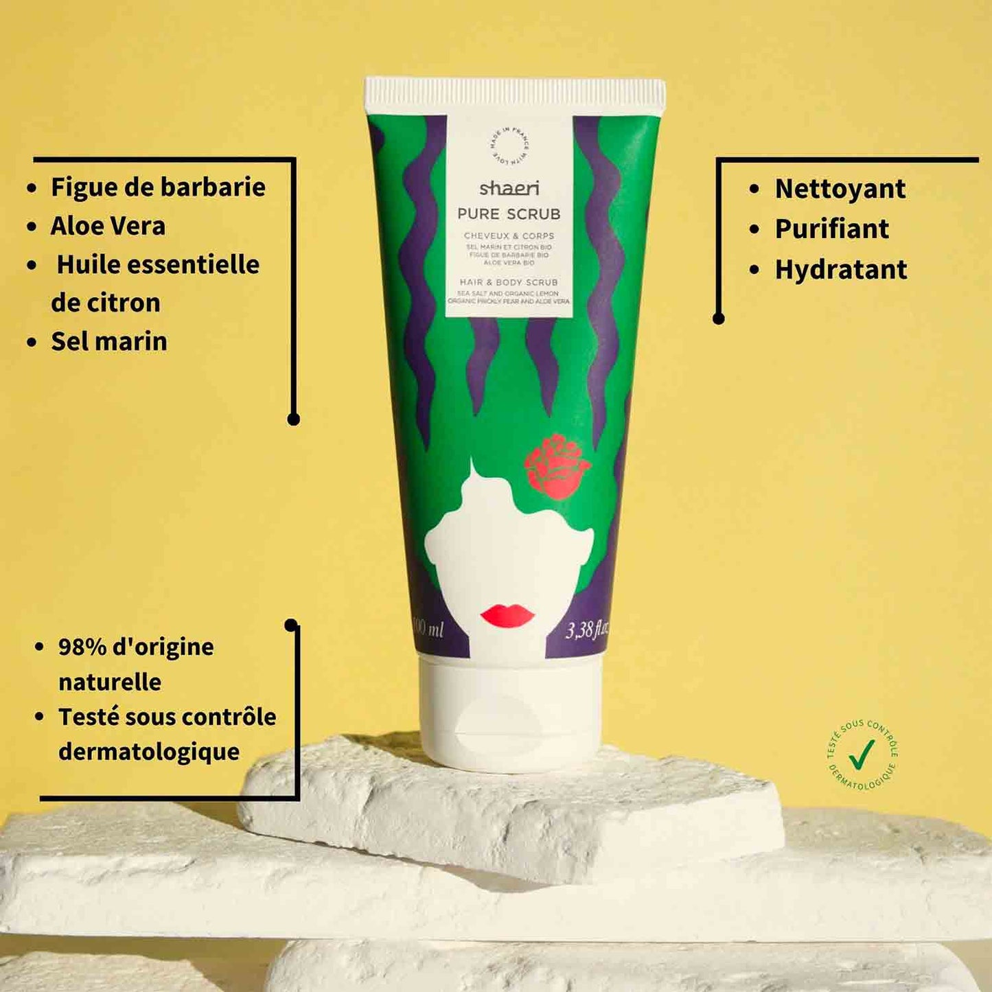 Pure Scrub détoxifiant pour le cuir chevelu