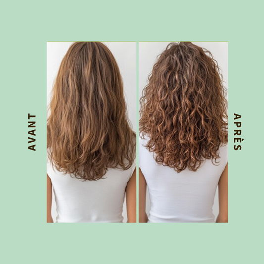 Avant/après soin quotidien 