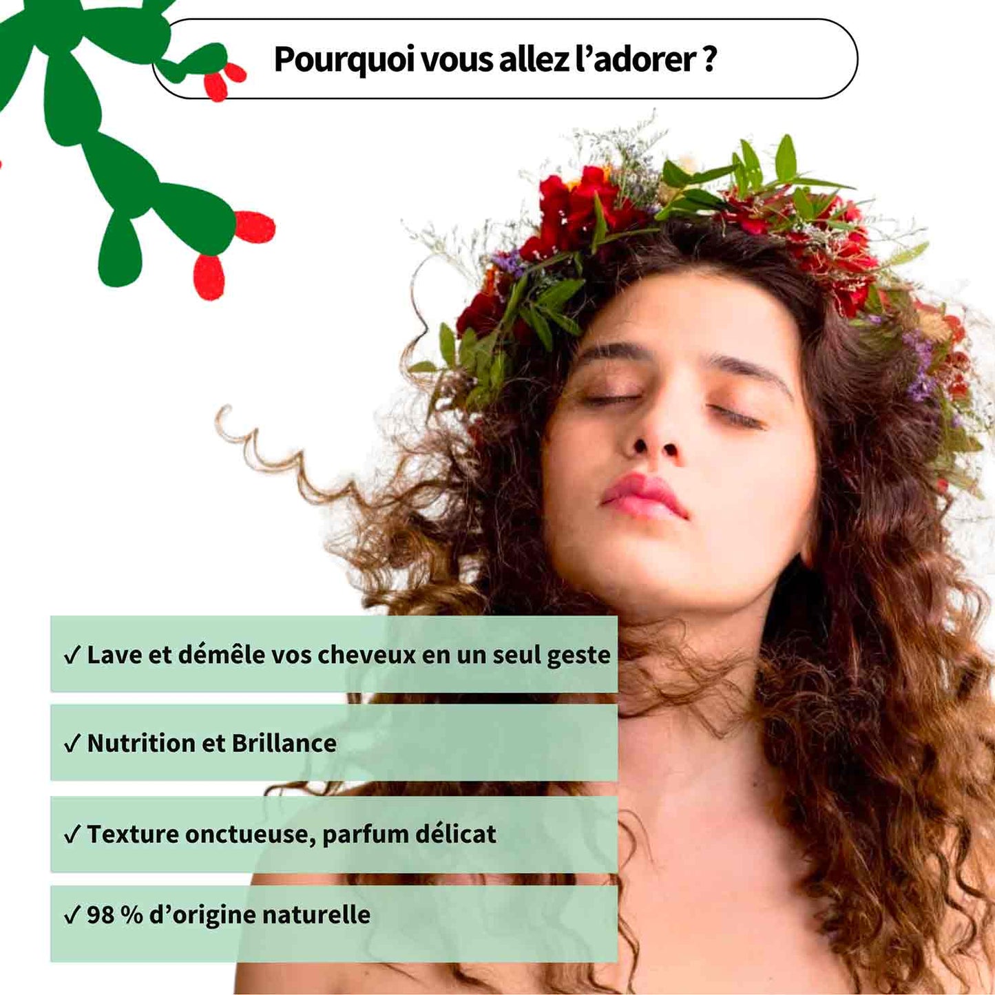 Soin Lavant et Démêlant à l’aloe vera et huile de figue de barbarie